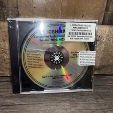 TOSHIBA SATELLITE M100/M105 SERIES - RECOVERY & APPS, DRIVERS , Sealed picture