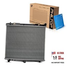 CU2807 Engine Coolant Aluminum Radiator Frontier, Pathfinder, Xterra, Equator picture