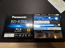 [BRAND NEW]5 Pack Panasonic LM-BRMWE5 Bluray Disc 25GB Single  Japan BD-R picture