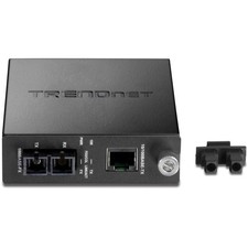 TRENDnet 100Base-TX to 100Base-FX Single Mode SC Fiber Media Converter (15 Km) picture