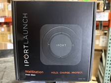 iPort Launch WallStation Wireless iPad Charging Dock 70170  - Black - BRAND NEW picture