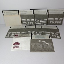 IBM OS/2 Version 1.20 Operating System 5.25 Floppy Disk Lot Banyan VINES AIX Vin picture