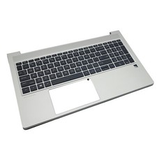 New M49545-001 For HP ProBook 650 655 G8 Palmrest Backlit Keyboard Silver 15.6in picture