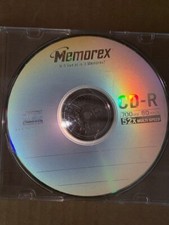 MEMOREX CD-R 52x Multi Speed 700MB / 80min New in the Slim Jewel Case. Qty. 1 picture