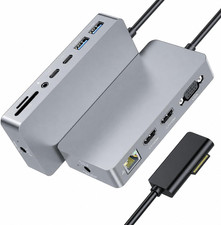 Surface Docking Station, Triple Display with Dual 4K HDMI & VGA picture