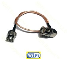 RG316 BNC MALE PLUG to BNC MALE RIGHT ANGLE Coaxial RF Cable ships from USA picture