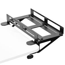 VIVO Clampon Desk Extender PC Desk Mount Holder with Wall Mount Option, Stand... picture