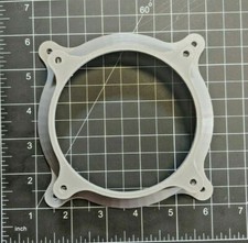 120mm to 92mm Fan Adapter Flow Converter PC Mod Custom Panel Hose Mount Flange picture