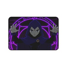 Raven Teen Titans DC Desk Mat | Dark Magic Anime Mouse Pad picture