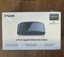 D-Link (DGS-1005G) 5-Ports External Ethernet Switch NEW SEALED picture
