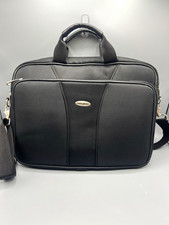Samsonite 937795 Black 17” Laptop Briefcase Messenger Shoulder Bag Business picture