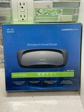Linksys Wireless-N Home Router Cisco Model WRT120N 2.4 GHz Four Port New SEALED picture