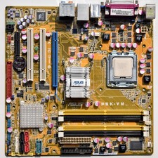 ASUS P5K-VM REV. 1.03G, CPU SLA9X 2GB DDR2 LGA-775 Motherboard picture