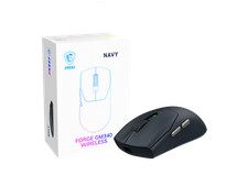 MSI FORGE GM340 Wireless Gaming Mouse – Navy, PixArt PAW3311 12K DPI, Tri-Mode picture