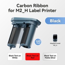 NIIMBOT Compatible M2 Labeling Ribbon Replacement Only for M2（Blue） picture