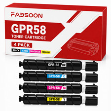 4PK GPR-58 Toner Cartridge for C256iF II C356iF II DX-C257IF DX-C357IF C256iFIII picture