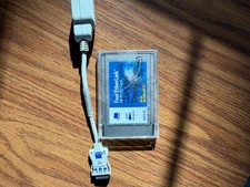 3Com 10/100 LAN PCMCIA Ethernet PC Card with Dongle Cable 3C574-TX picture