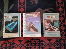 Lot of 3 Commodore 64 & VIC 20 Programmer's Reference Guides and Manuals Books picture