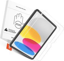 2 Pack Tempered Glass Screen Protector with Bubble-free Installation Tray, HD Cl picture
