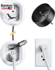 In-Wall Cable Management Kit, TV Cord Hider for Wall Mounted TV and Speakers, Po picture