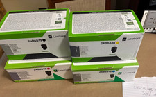 Lexmark 24B6516 6517 6518 6519 High Yield Complete Toner Set KYCM C4150 OEM #2 picture