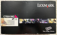 Lexmark C792A1MG Magenta Toner Cartridge For C792 & X792 Genuine OEM Retail Box picture