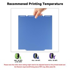1-3D Printer Cool Plate Fit For Snapmaker U1 Printing Board Sheet Bed Platform picture