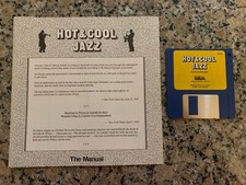 HOT & COOL JAZZ WITH MANUAL PROGRAM COMMODORE AMIGA 3.5