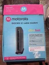 Motorola Model MB8611 DOCSIS 3.1 Multi-Gig Cable Modem Ultra Fast TESTED picture