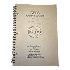 Vintage GEOS User's Guide Version 1.2 by Berkeley Softworks picture