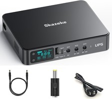 Portable Mini UPS for Wifi Router,USB 5V⎓3.6A DC UPS 12V⎓2A Battery Backup 9V⎓2A picture