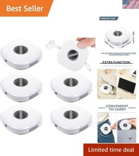 6 Pieces Retractable Cable Management Charging Organizer Phone Cord Holder Sm... picture