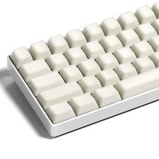 XVX White Jade 121 Keys PBT Keycaps Double Shot Cherry Profile Translucent picture