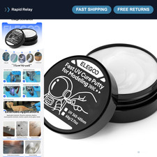 UV Resin Putty for 3D Printing - 60g White Modeling Material, Quick Cure, Easy t picture
