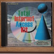 Total Internet Access Kit CD Release 1.0 For Windows 95 Infinet Communications picture