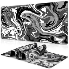 31.5x11.8 Inch Gaming Mouse Pad Fluid Pattern Large Extended Desk Mat picture