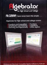 Algebrator For High School & College PC CD learn math functions logarithms more picture
