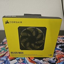 CORSAIR RS120 MAX 120mm PWM Thick Fan - 30mm Thickness - High Static Pressure - picture