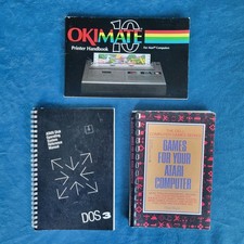 THREE ATARI COMPUTER BOOKS  ,  CIRCA 1983  ;  GOOD CONDITION picture