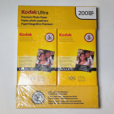 Kodak Ultra Premium Photo Paper 4x6 High-Gloss 200 Sheets Inkjet, New in Package picture
