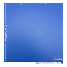 HIKUDIY 264x276mm Cold Build Plate for Anycubic Kobra 4/S1/X Combo 3D Printer picture
