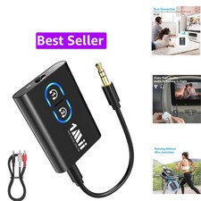 Bluetooth 5.3 Transmitter Receiver for TV to Wireless Headphones, Dual Link a... picture