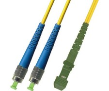 15M Singlemode Duplex Fiber Optic Cable 9/125 FC UPC Mtrj APC Patch Cable picture