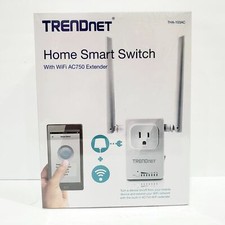 Trendnet Home Smart Switch WiFi AC750 Extender Booster REPEATER, THA-103AC picture