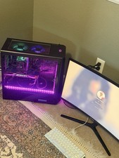 CyberPowerPC Gaming Desktop w/ Samsung 27