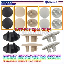 2 PCS Armrest Rear Seat Beige Cover Cap For Chevy Tahoe Yukon Cadillac 2007-2018 picture