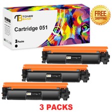 3x CRG-051 New Toner Compatible for Canon 051 LBP161dn MF264dw MF267dw MF269dw picture