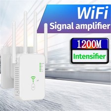 AC1200M Gigabit WiFi Range Extender Wireless Signal Booster 2.4G Amplifier picture