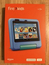 Amazon Fire 7 Kids Tablet 7” 16GB 12th Generation BLUE New Factory Sealed picture
