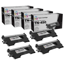 LD 4pk Comp Toner for Brother TN450 Black Cartridge DCP-7060D DCP-7065DN NEW picture